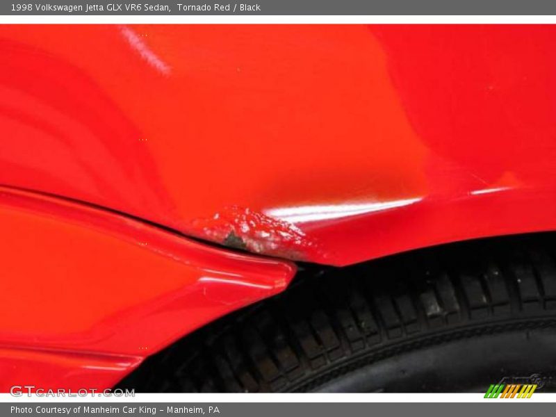Tornado Red / Black 1998 Volkswagen Jetta GLX VR6 Sedan