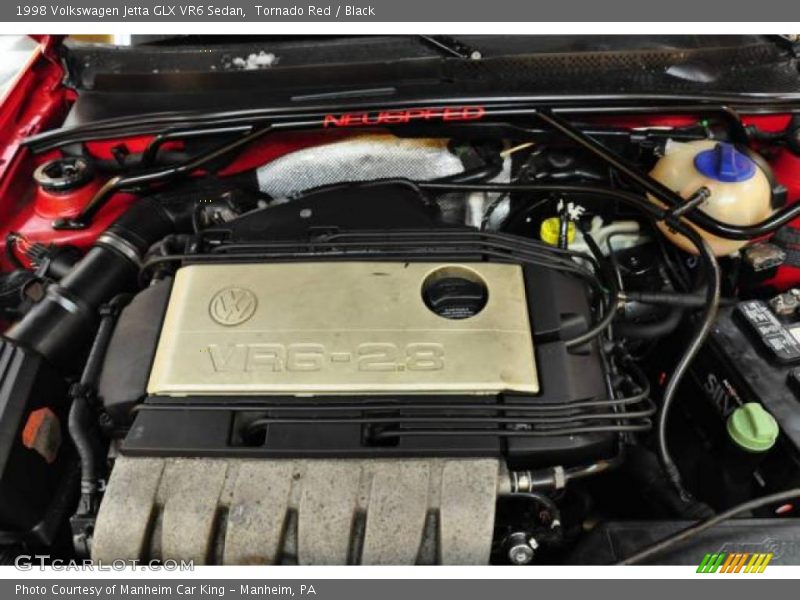 Tornado Red / Black 1998 Volkswagen Jetta GLX VR6 Sedan