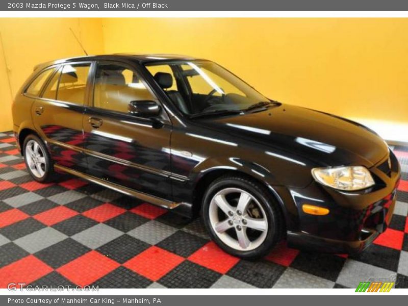 Black Mica / Off Black 2003 Mazda Protege 5 Wagon