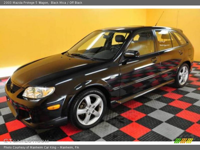 Black Mica / Off Black 2003 Mazda Protege 5 Wagon