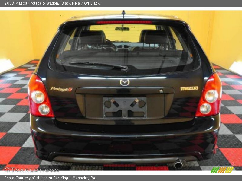 Black Mica / Off Black 2003 Mazda Protege 5 Wagon