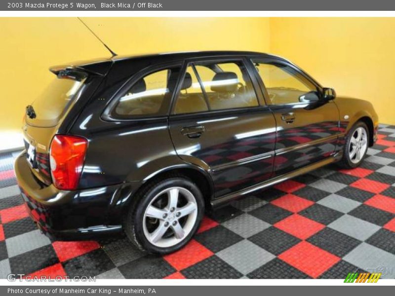 Black Mica / Off Black 2003 Mazda Protege 5 Wagon