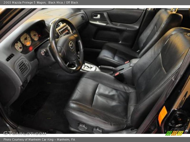 Black Mica / Off Black 2003 Mazda Protege 5 Wagon