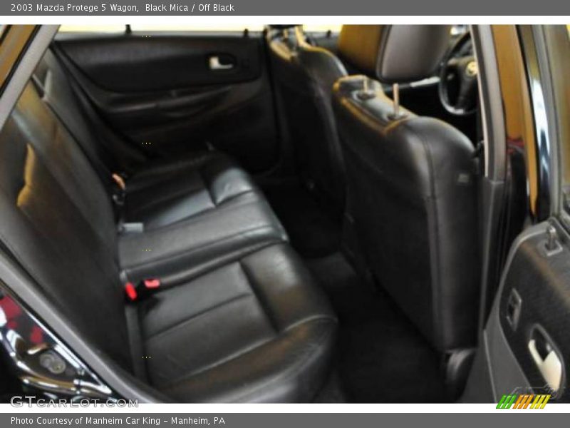 Black Mica / Off Black 2003 Mazda Protege 5 Wagon