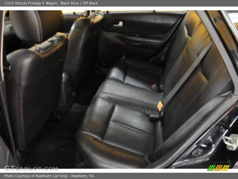 Black Mica / Off Black 2003 Mazda Protege 5 Wagon