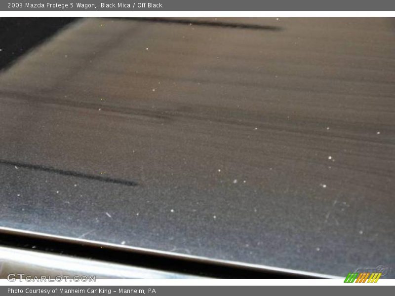 Black Mica / Off Black 2003 Mazda Protege 5 Wagon
