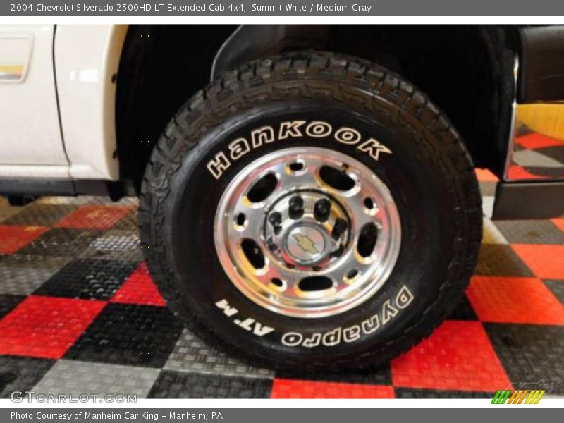 Summit White / Medium Gray 2004 Chevrolet Silverado 2500HD LT Extended Cab 4x4