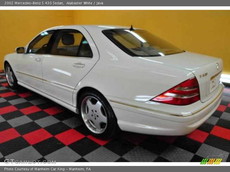 Alabaster White / Java 2002 Mercedes-Benz S 430 Sedan