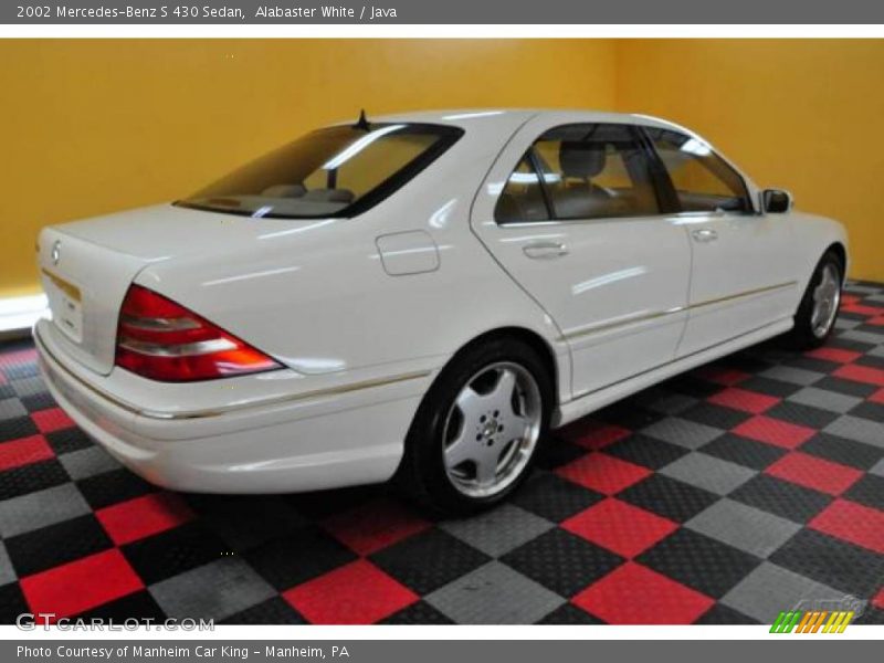 Alabaster White / Java 2002 Mercedes-Benz S 430 Sedan
