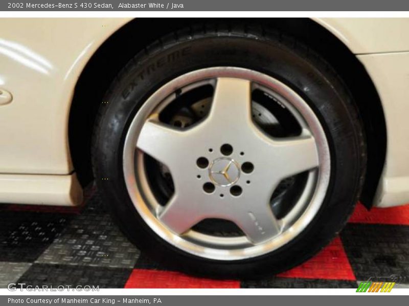 Alabaster White / Java 2002 Mercedes-Benz S 430 Sedan