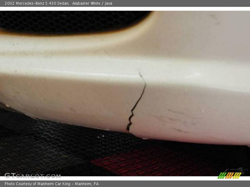 Alabaster White / Java 2002 Mercedes-Benz S 430 Sedan