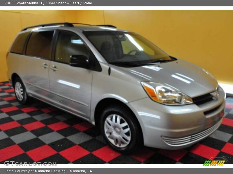 Silver Shadow Pearl / Stone 2005 Toyota Sienna LE