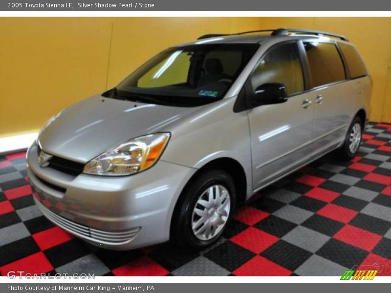 Silver Shadow Pearl / Stone 2005 Toyota Sienna LE