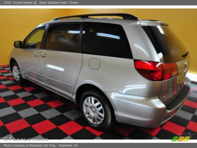 Silver Shadow Pearl / Stone 2005 Toyota Sienna LE