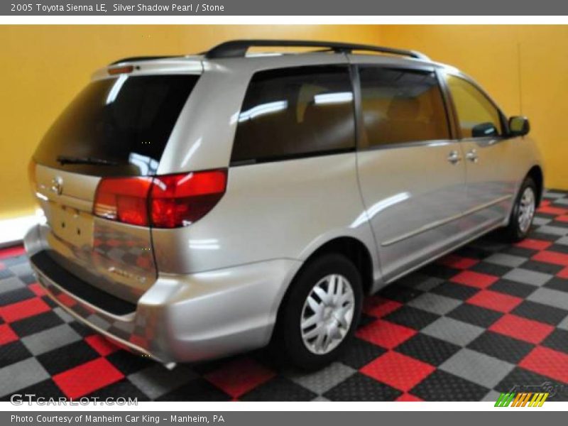 Silver Shadow Pearl / Stone 2005 Toyota Sienna LE