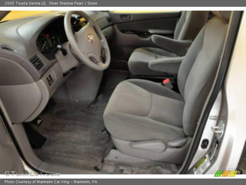 Silver Shadow Pearl / Stone 2005 Toyota Sienna LE