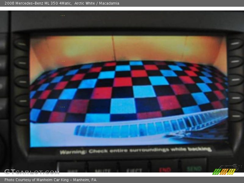 Arctic White / Macadamia 2008 Mercedes-Benz ML 350 4Matic