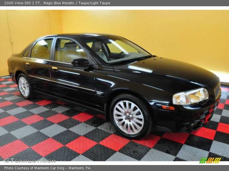 Magic Blue Metallic / Taupe/Light Taupe 2006 Volvo S80 2.5T