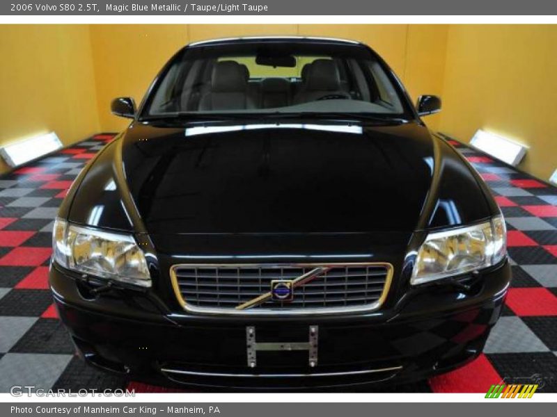 Magic Blue Metallic / Taupe/Light Taupe 2006 Volvo S80 2.5T