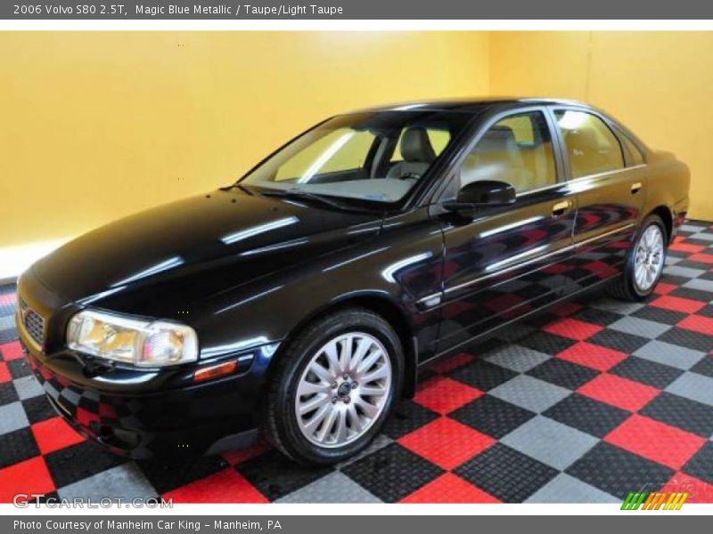 Magic Blue Metallic / Taupe/Light Taupe 2006 Volvo S80 2.5T