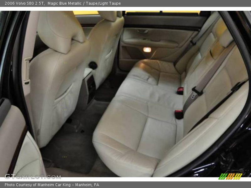 Magic Blue Metallic / Taupe/Light Taupe 2006 Volvo S80 2.5T