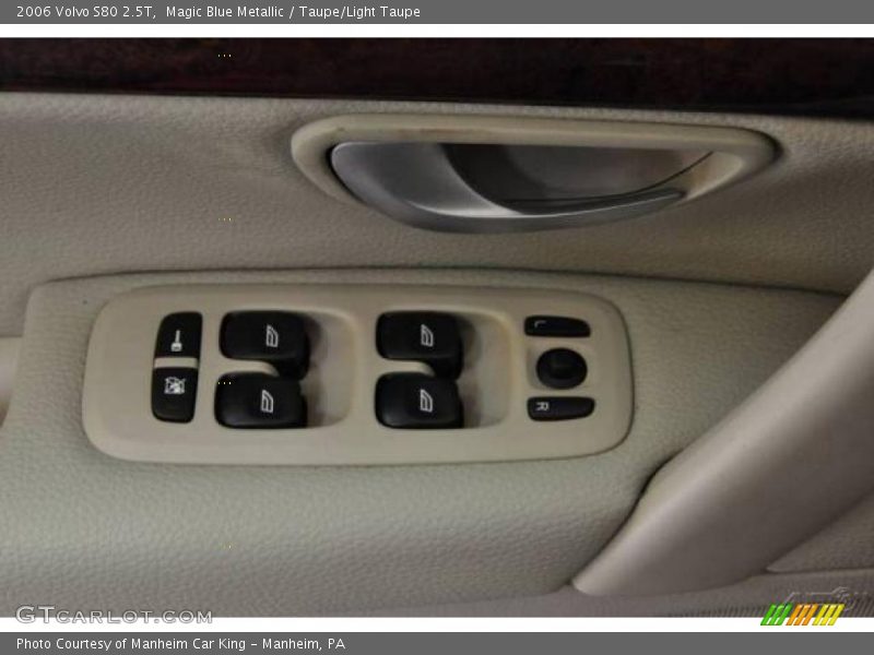 Magic Blue Metallic / Taupe/Light Taupe 2006 Volvo S80 2.5T