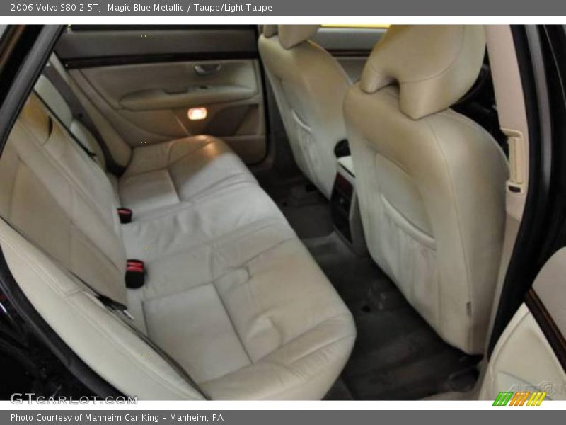 Magic Blue Metallic / Taupe/Light Taupe 2006 Volvo S80 2.5T