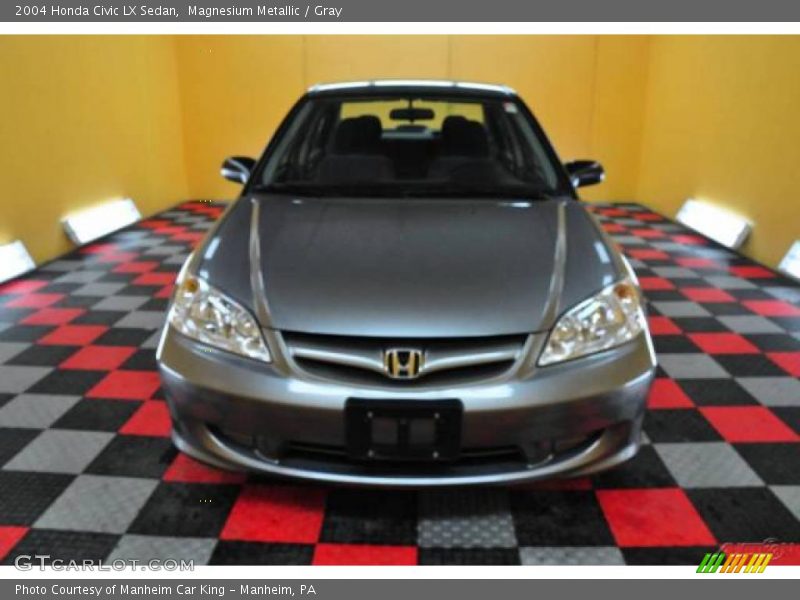 Magnesium Metallic / Gray 2004 Honda Civic LX Sedan
