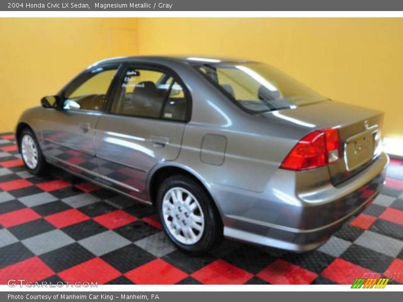 Magnesium Metallic / Gray 2004 Honda Civic LX Sedan