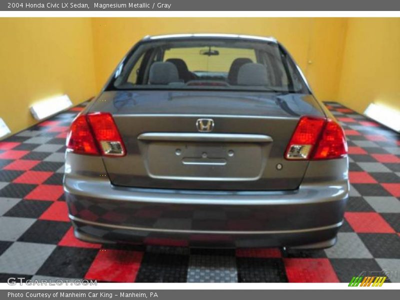 Magnesium Metallic / Gray 2004 Honda Civic LX Sedan
