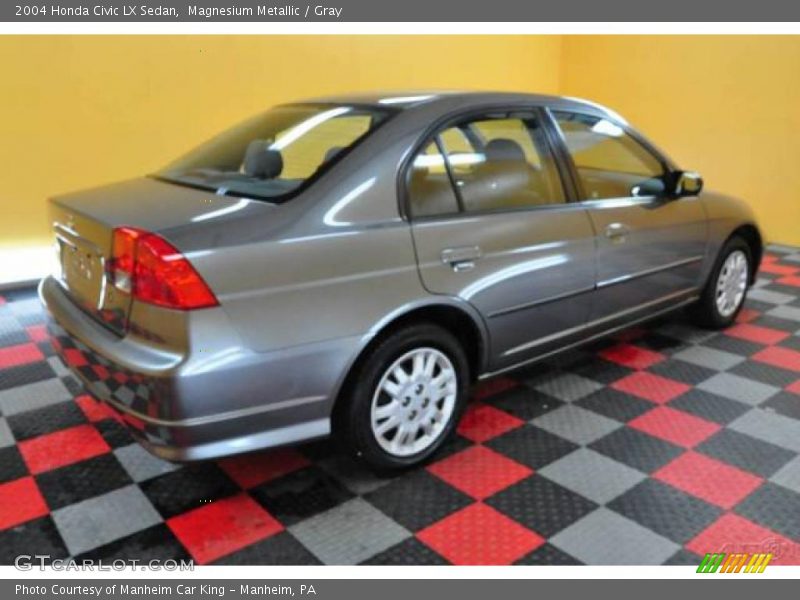 Magnesium Metallic / Gray 2004 Honda Civic LX Sedan