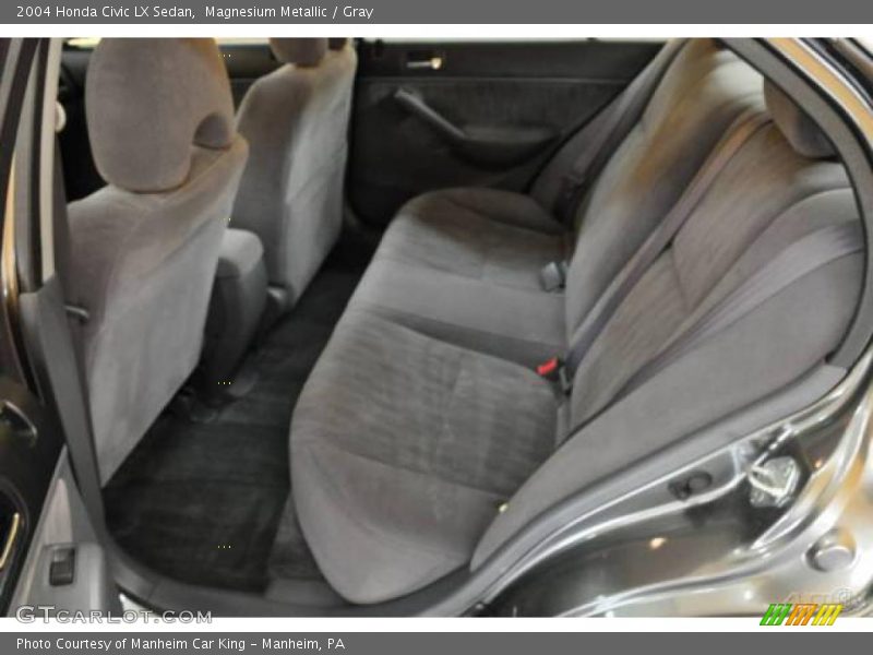 Magnesium Metallic / Gray 2004 Honda Civic LX Sedan