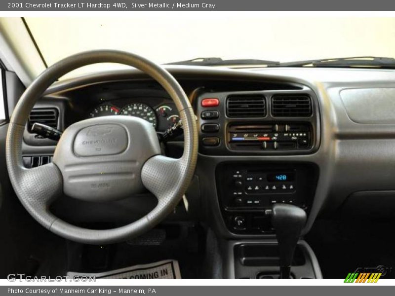 Silver Metallic / Medium Gray 2001 Chevrolet Tracker LT Hardtop 4WD