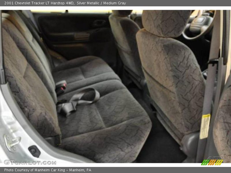Silver Metallic / Medium Gray 2001 Chevrolet Tracker LT Hardtop 4WD
