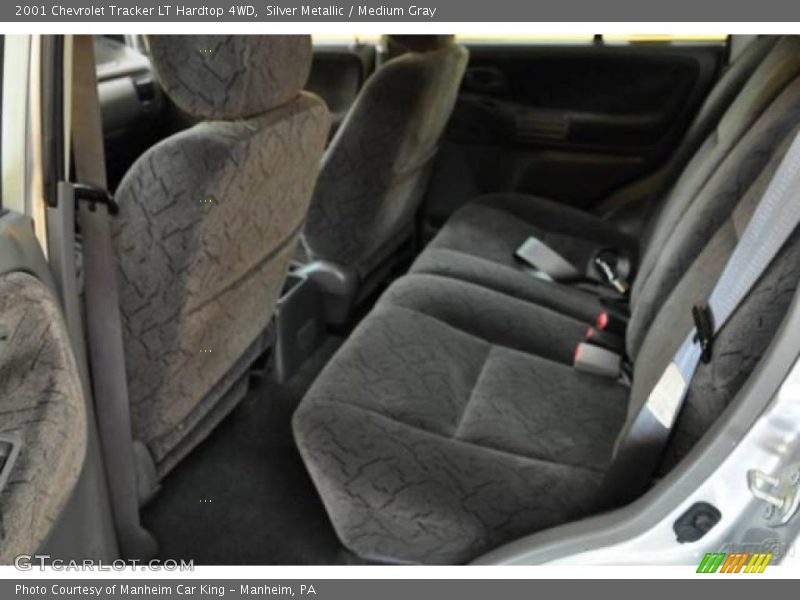 Silver Metallic / Medium Gray 2001 Chevrolet Tracker LT Hardtop 4WD