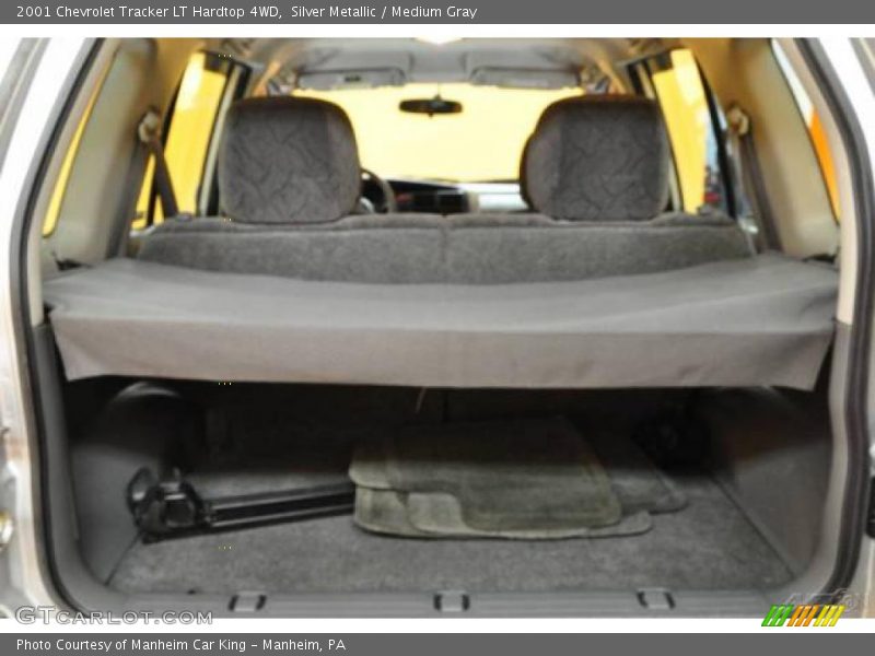 Silver Metallic / Medium Gray 2001 Chevrolet Tracker LT Hardtop 4WD
