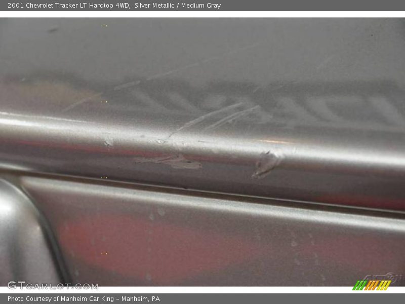 Silver Metallic / Medium Gray 2001 Chevrolet Tracker LT Hardtop 4WD
