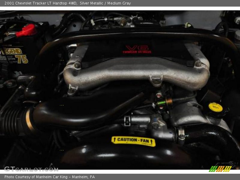 Silver Metallic / Medium Gray 2001 Chevrolet Tracker LT Hardtop 4WD