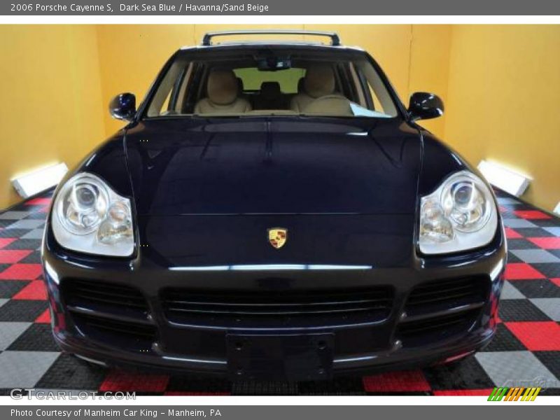 Dark Sea Blue / Havanna/Sand Beige 2006 Porsche Cayenne S