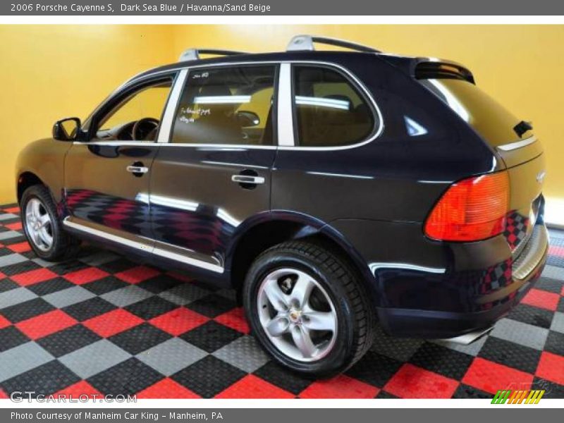 Dark Sea Blue / Havanna/Sand Beige 2006 Porsche Cayenne S