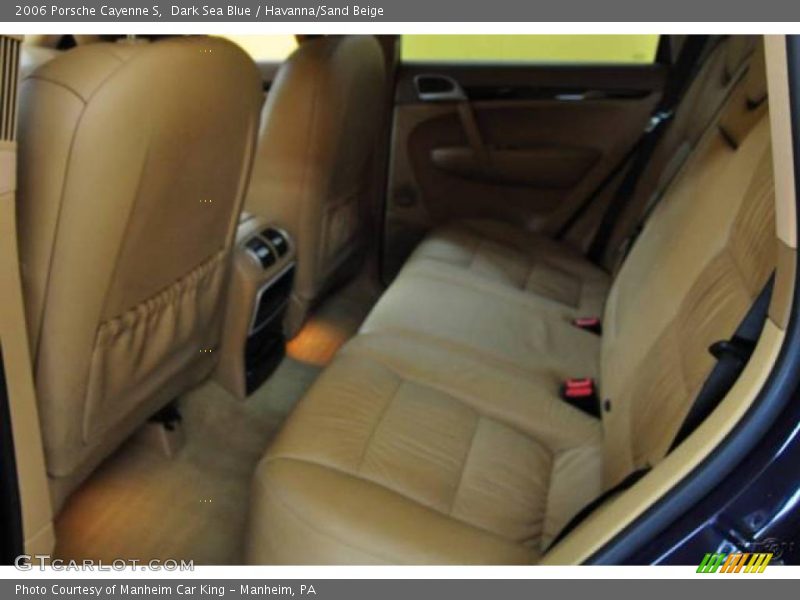 Dark Sea Blue / Havanna/Sand Beige 2006 Porsche Cayenne S