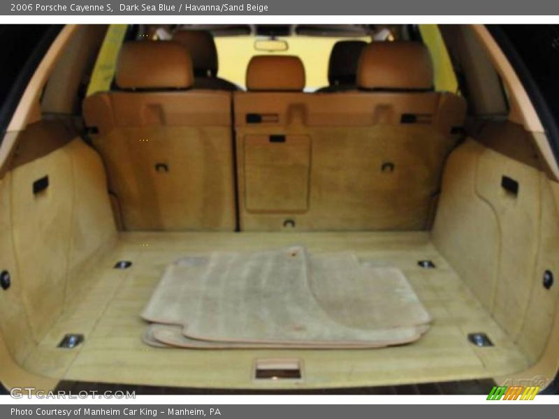 Dark Sea Blue / Havanna/Sand Beige 2006 Porsche Cayenne S