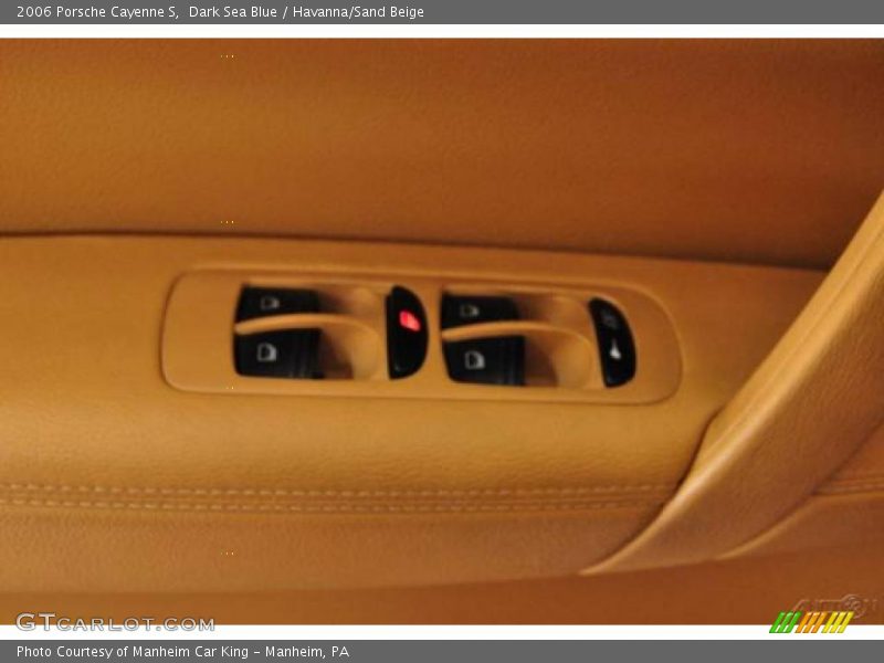 Dark Sea Blue / Havanna/Sand Beige 2006 Porsche Cayenne S