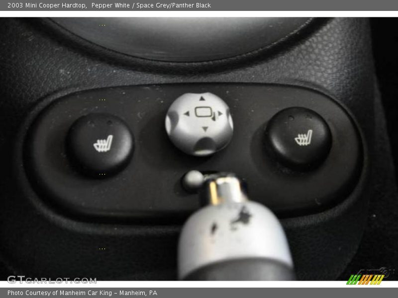 Pepper White / Space Grey/Panther Black 2003 Mini Cooper Hardtop