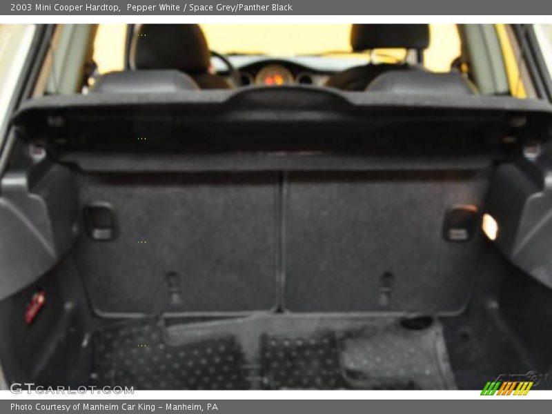 Pepper White / Space Grey/Panther Black 2003 Mini Cooper Hardtop
