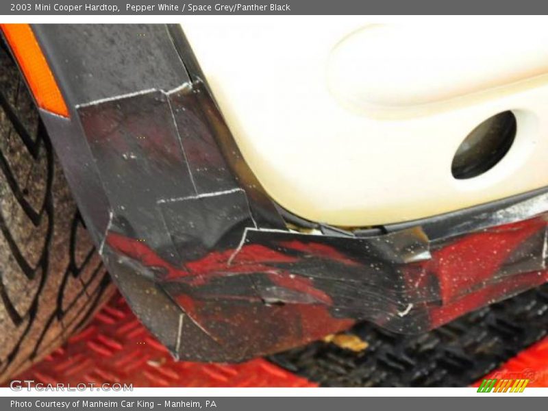 Pepper White / Space Grey/Panther Black 2003 Mini Cooper Hardtop