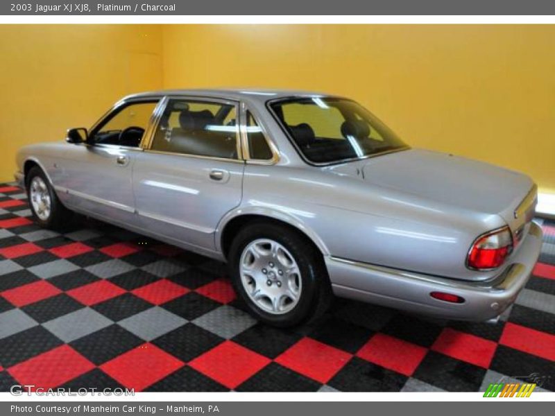 Platinum / Charcoal 2003 Jaguar XJ XJ8