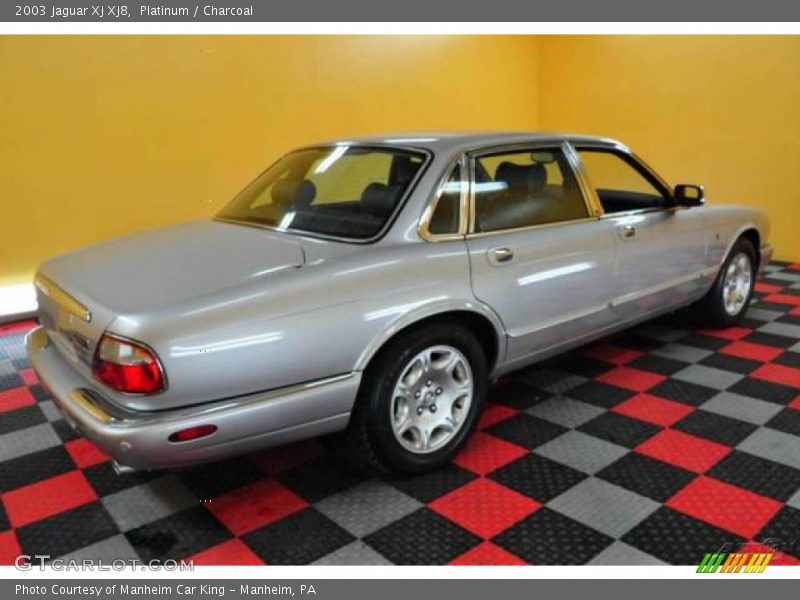 Platinum / Charcoal 2003 Jaguar XJ XJ8