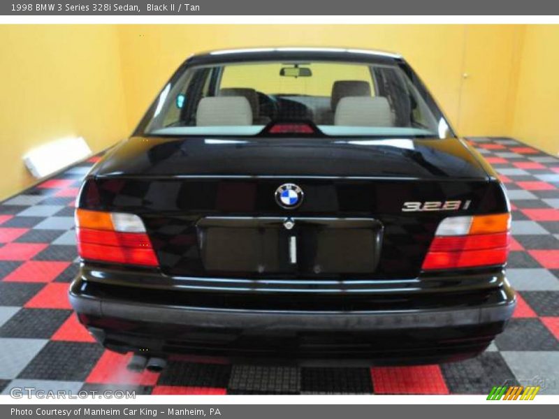 Black II / Tan 1998 BMW 3 Series 328i Sedan