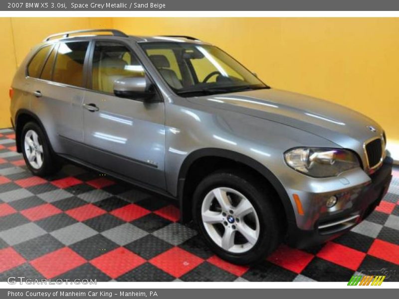 Space Grey Metallic / Sand Beige 2007 BMW X5 3.0si